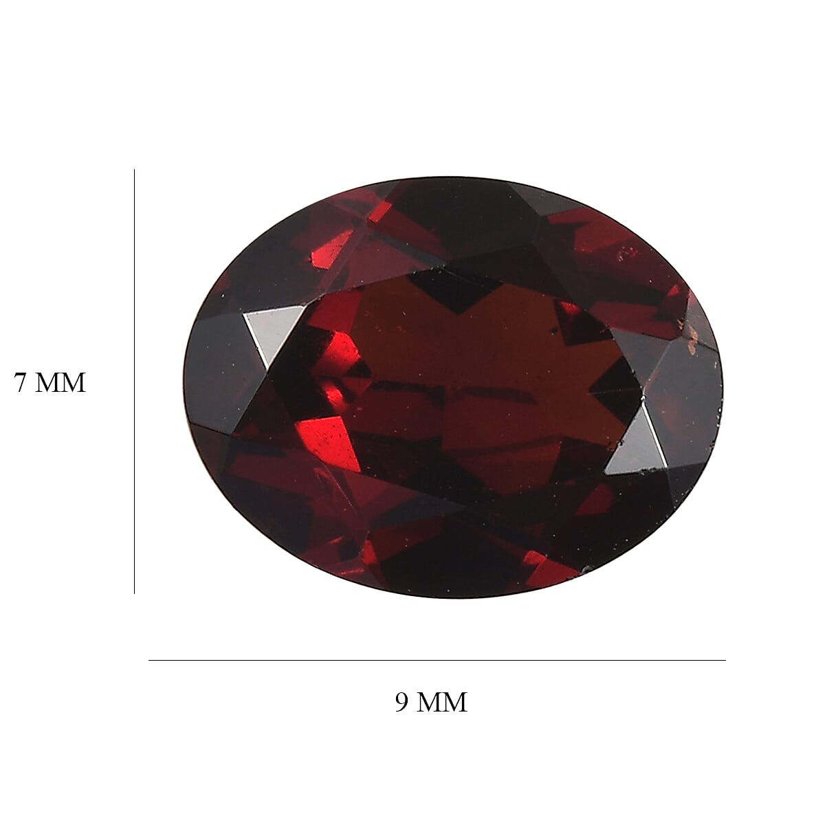 Mozambique Garnet Oval Shape Gemstone 1.99 Ct. Mozambique Garnet Oval Shape Gemstone 1.99 Ct.