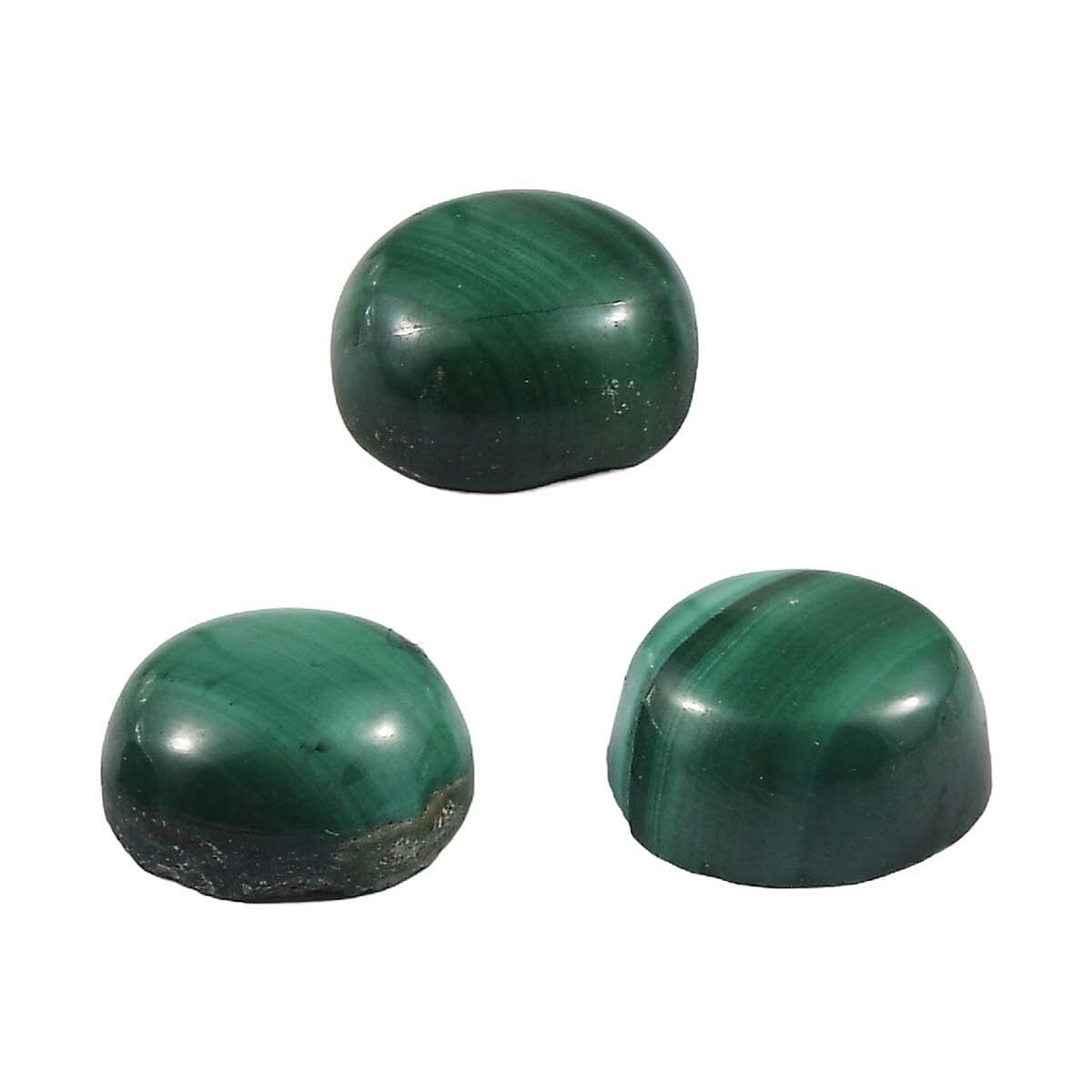 Malachite Round Shape Gemstone 0.87 Ct.