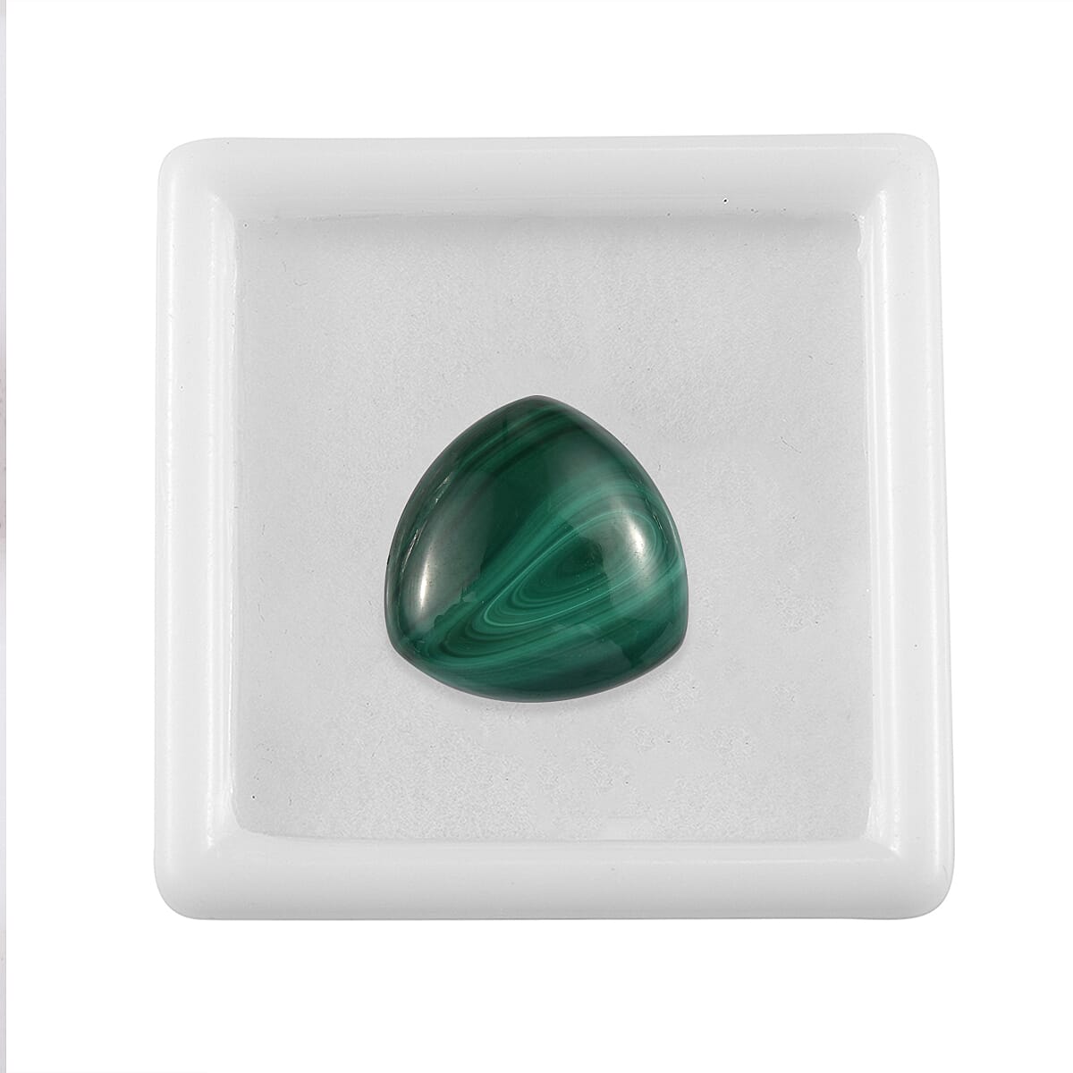 Malachite Trillion Gemstone 9.87 Ct.