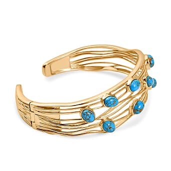 https://tjcuk.sirv.com/Products/80/6/8062430/Blue-Turquoise-Cuff-Bangle-Size-7-5-in-Yellow-Gold-Tone-8-15-Ct_8062430_3.jpg?w=342&h=342