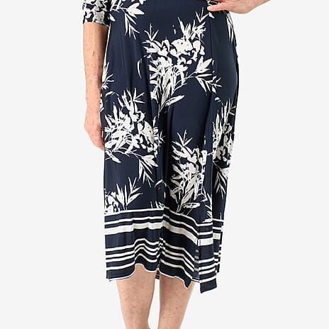 Closeout Deal Knitted Dress (Size - 10) - Navy