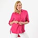 Pure Cotton Button Down Classic V-Neck Shirt