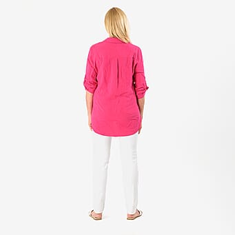 https://tjcuk.sirv.com/Products/80/6/8062709/Close-Out-Deal-Button-Down-Classic-V-Neck-Shirt-Size-10-Pink_8062709_3.jpg?w=342&h=342