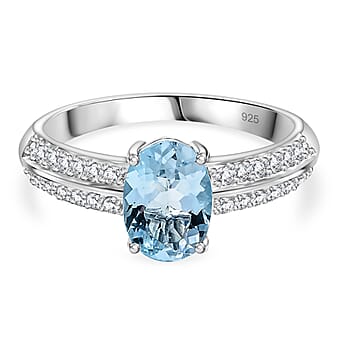 https://tjcuk.sirv.com/Products/80/6/8063102/Aquamarine-White-Zircon-Main-Stone-With-Side-Stone-Ring-in-Rhodium-Ove_8063102.jpg?w=342&h=342