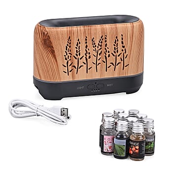 https://tjcuk.sirv.com/Products/80/6/8063321/Aroma-Essential-Oil-Diffuser-with-10-Oils-200ML-LED-Light-Timer-Waterl_8063321.jpg?w=342&h=342