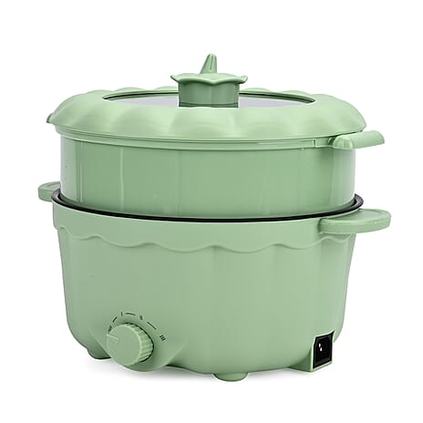 KITCHEN GADGET OF THE YEAR - Bliss - Beyond Electric Hot Pot, Frying, Stewing, And Stir-Fry Functions, Adjustable Temperature (2.5 Liters) - Light Green