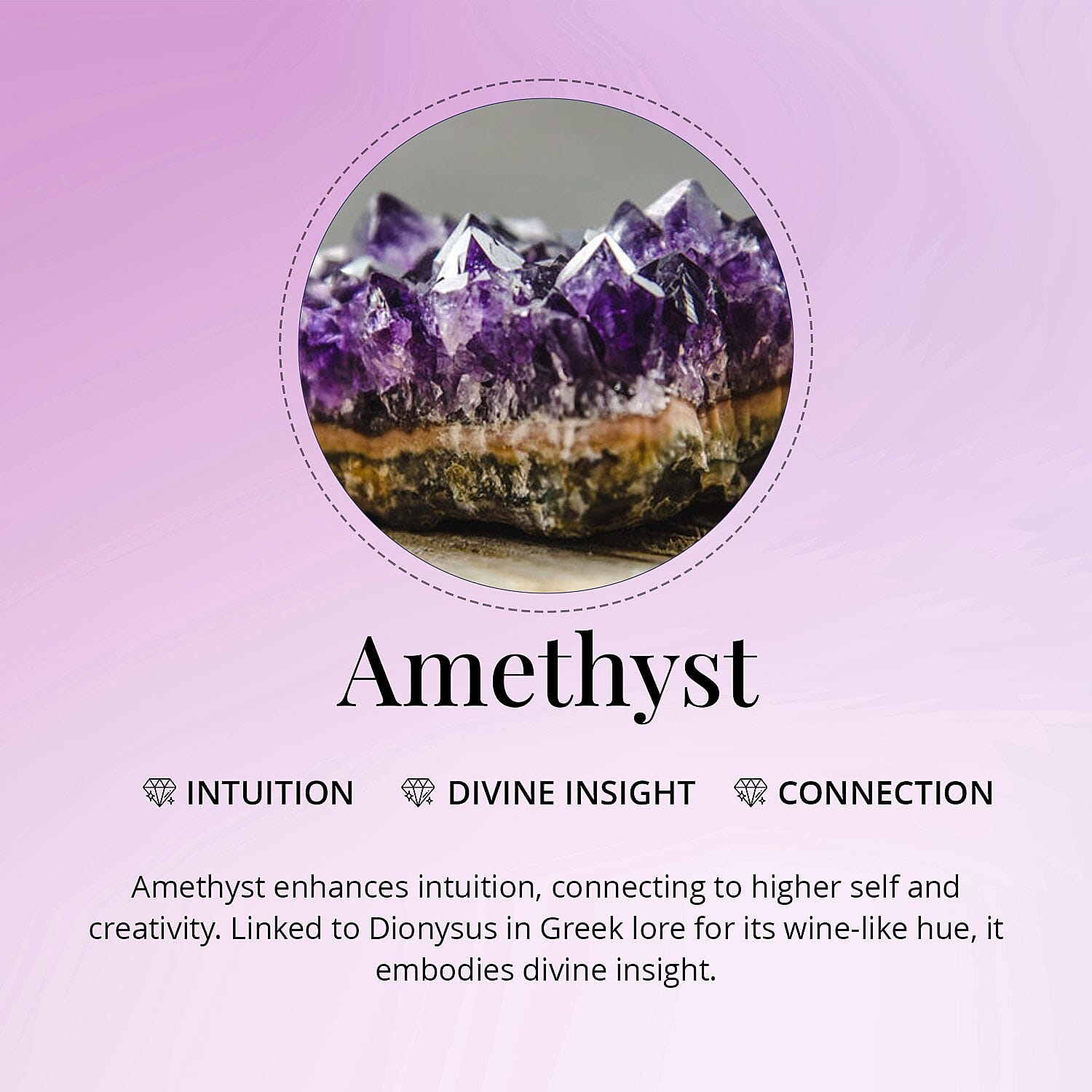 African Amethyst Cushion Shape Gemstone 2.4 Ct. African Amethyst Cushion Shape Gemstone 2.4 Ct.