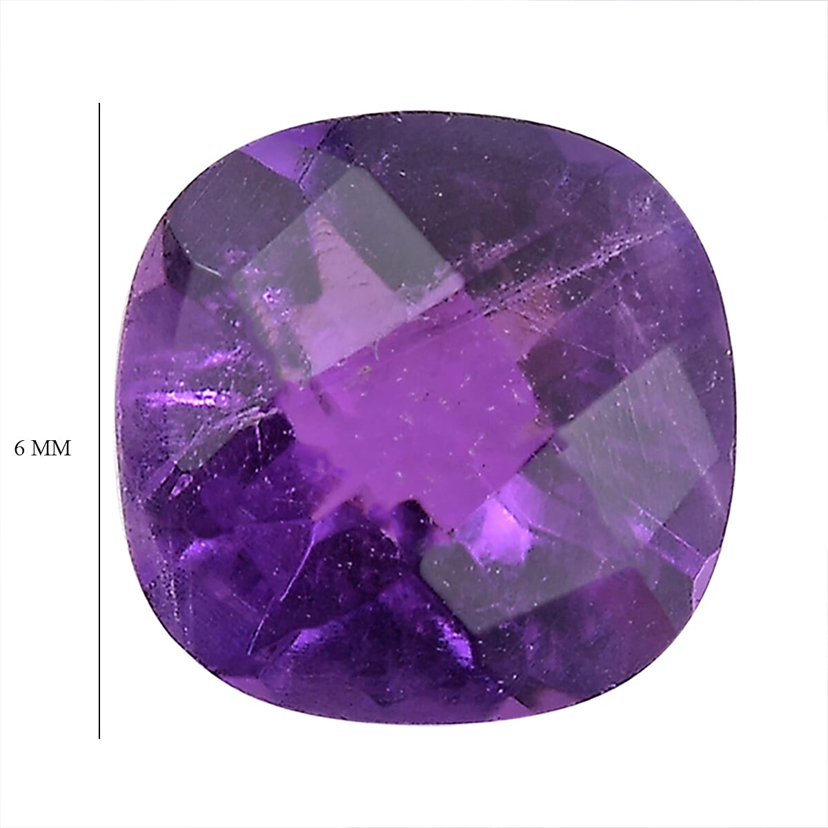 African Amethyst Cushion Shape Gemstone 2.28 Ct. African Amethyst Cushion Shape Gemstone 2.28 Ct.