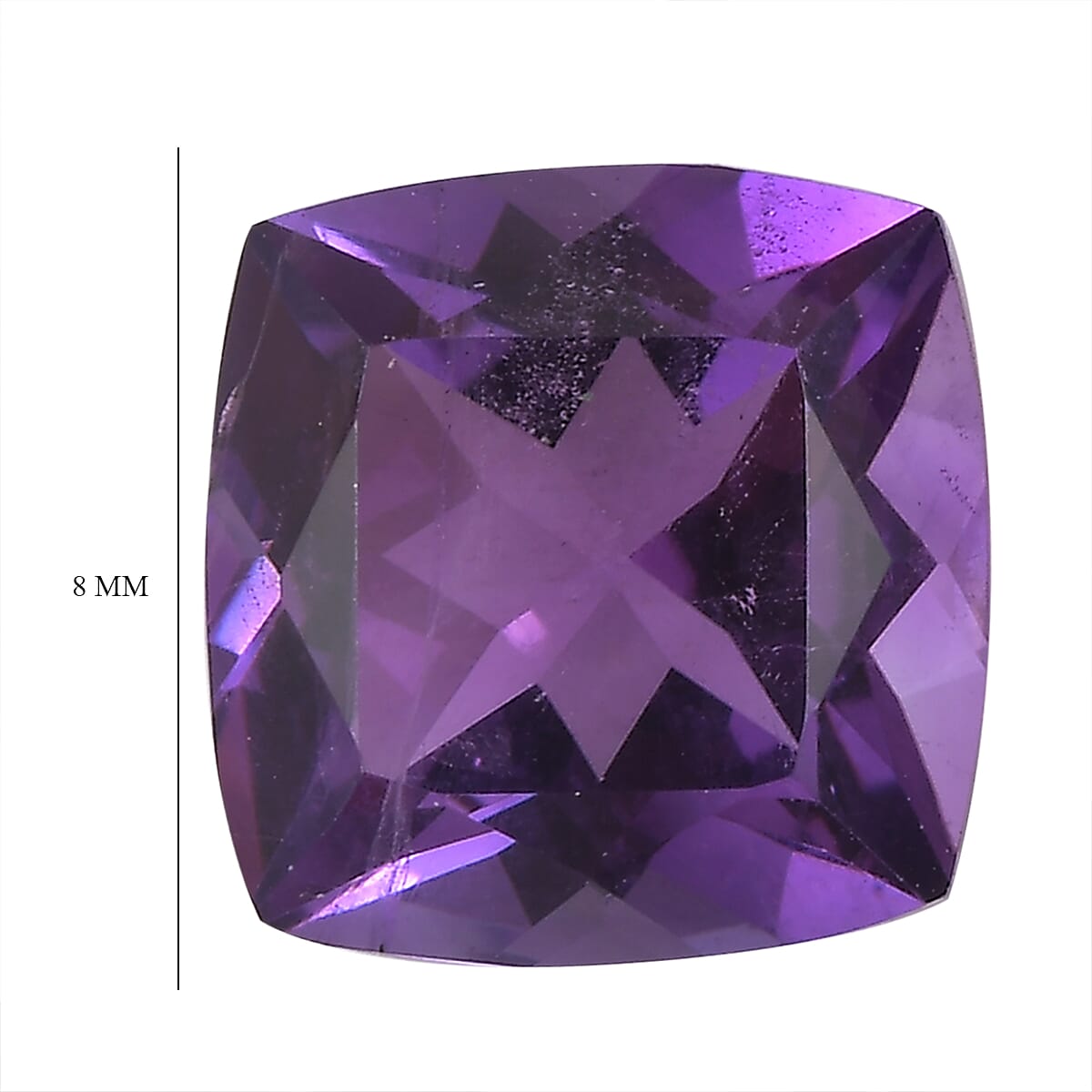 African Amethyst Cushion Shape Gemstone 5.59 Ct. African Amethyst Cushion Shape Gemstone 5.59 Ct.
