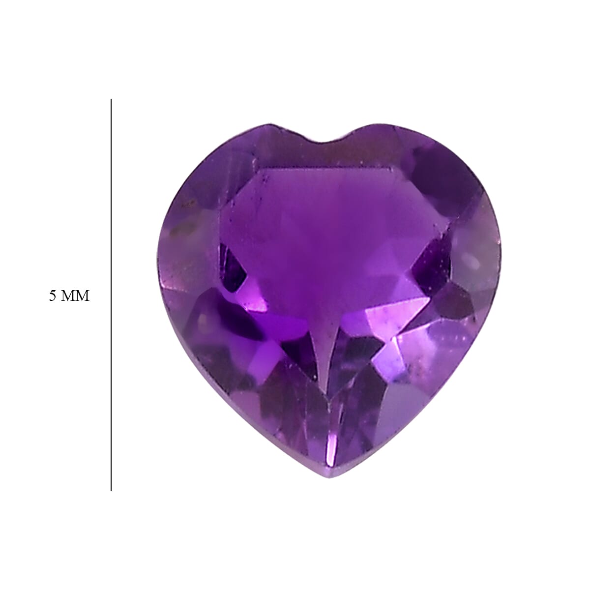 African Amethyst Heart Shape Gemstone 1.69 Ct. African Amethyst Heart Shape Gemstone 1.69 Ct.