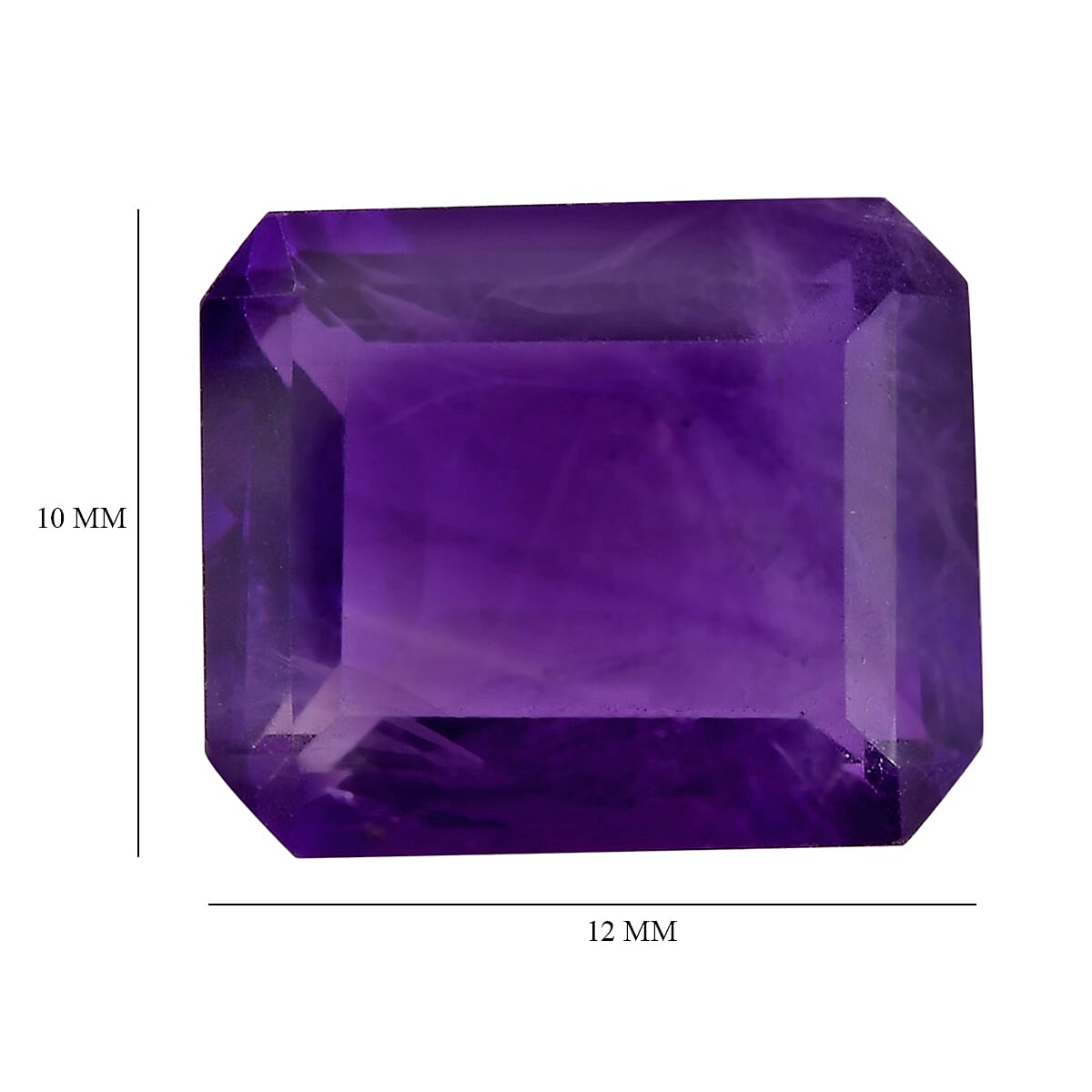 African Amethyst Octagon Shape Gemstone 4.52 Ct. African Amethyst Octagon Shape Gemstone 4.52 Ct.