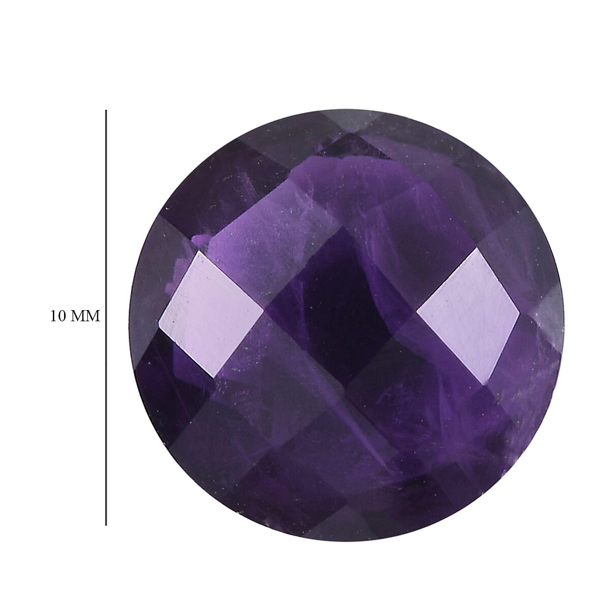 African Amethyst Round Shape Gemstone 3.28 Ct. African Amethyst Round Shape Gemstone 3.28 Ct.
