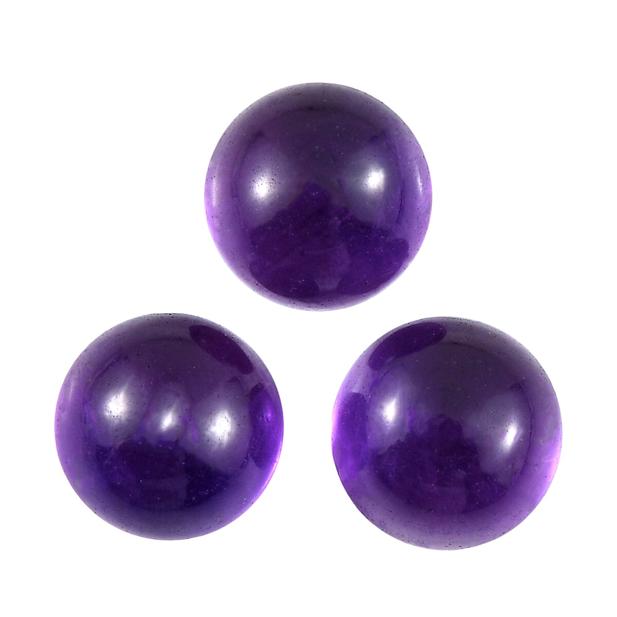 African Amethyst Round Shape Gemstone 0.99 Ct.