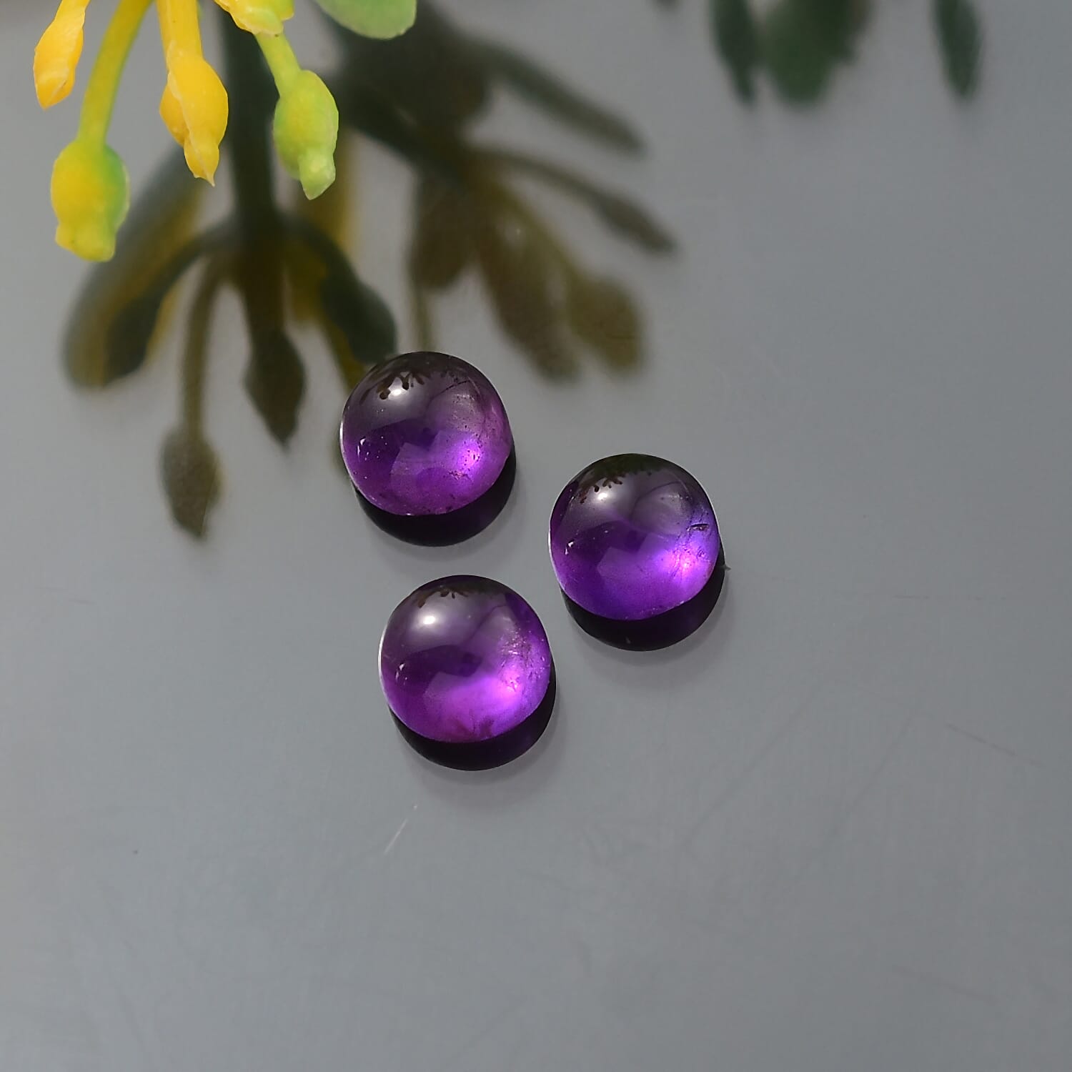 African Amethyst Round Shape Gemstone 0.99 Ct.