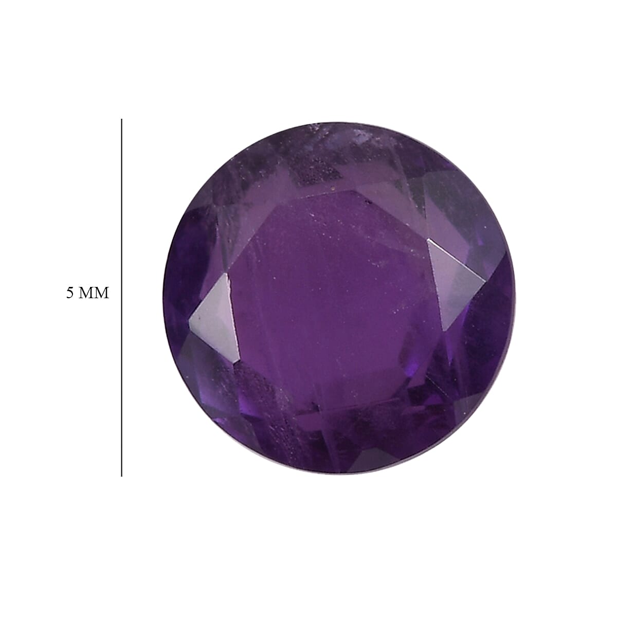 African Amethyst Round Shape Gemstone 1.5 Ct. African Amethyst Round Shape Gemstone 1.5 Ct.