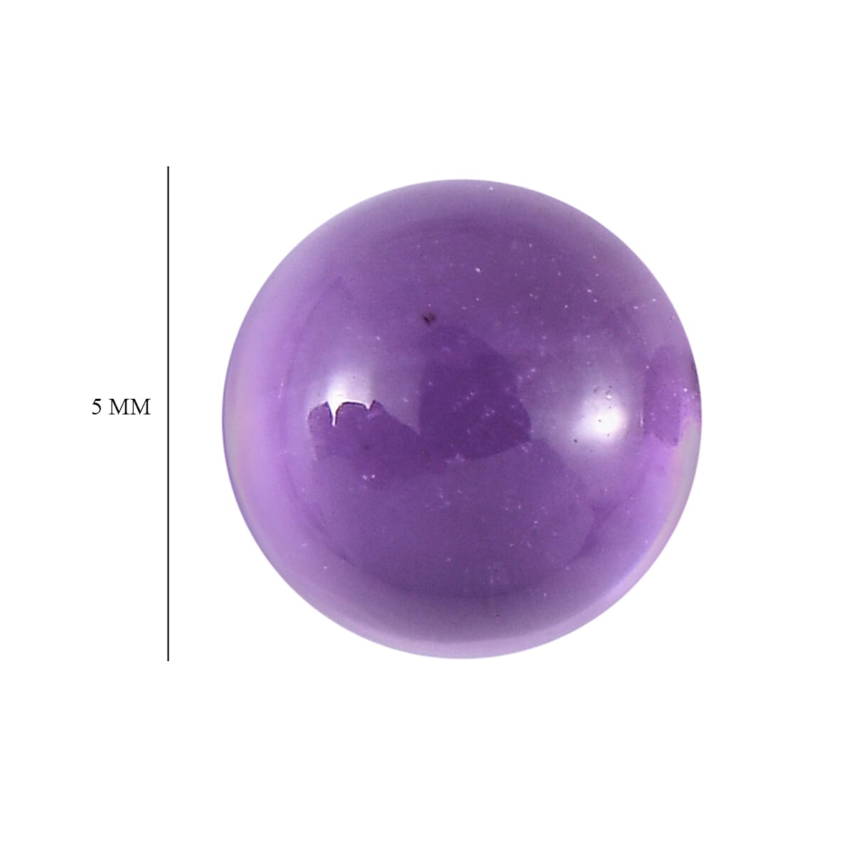 African Amethyst Round Shape Gemstone 1.46 Ct. African Amethyst Round Shape Gemstone 1.46 Ct.