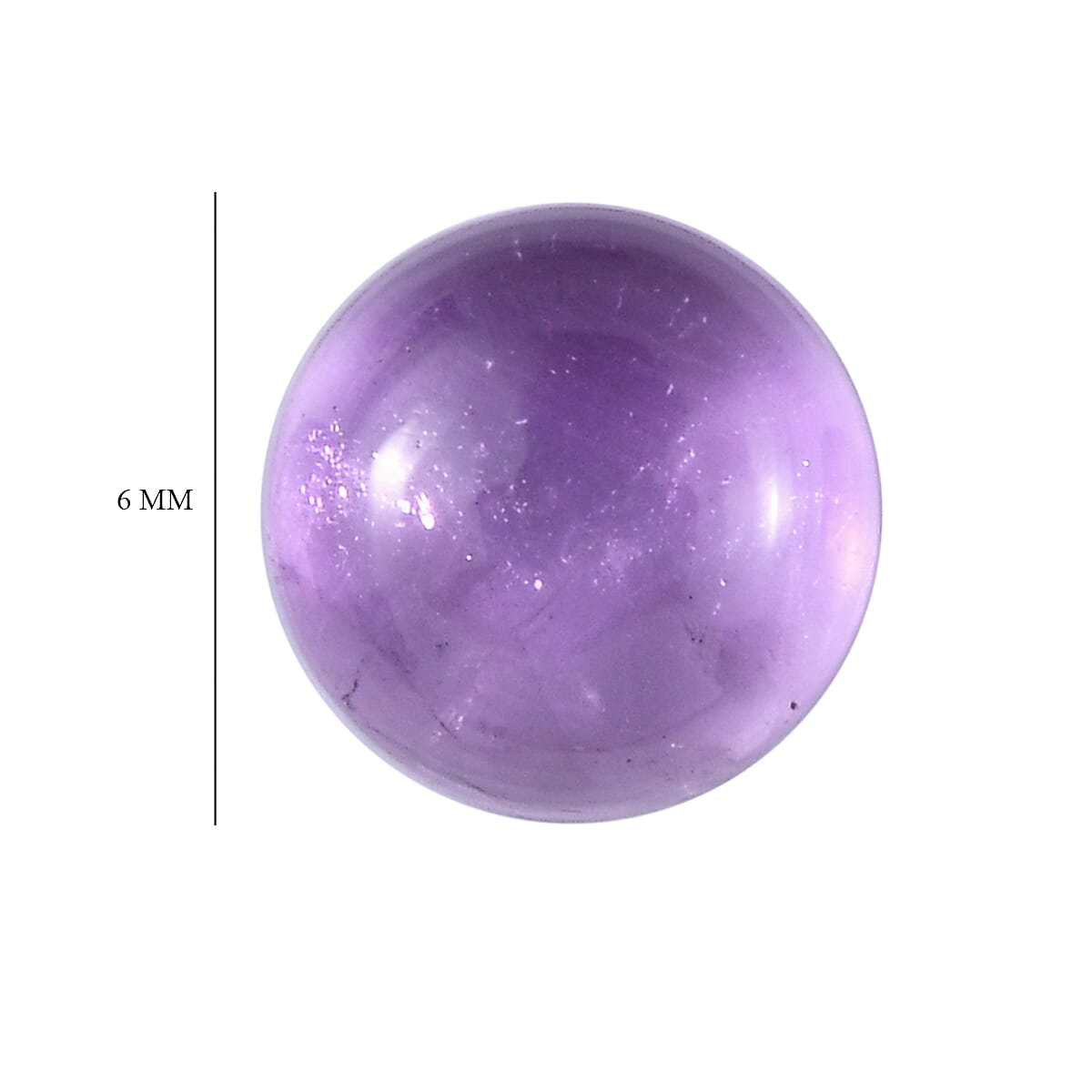 African Amethyst Round Shape Gemstone 2.59 Ct. African Amethyst Round Shape Gemstone 2.59 Ct.