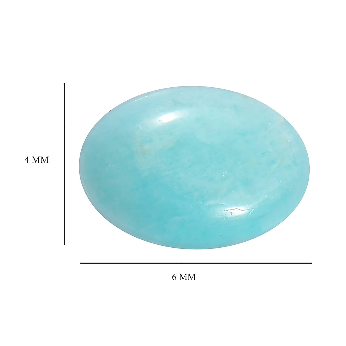 Amazonite Oval Shape Gemstone 1.28 Ct. Amazonite Oval Shape Gemstone 1.28 Ct.