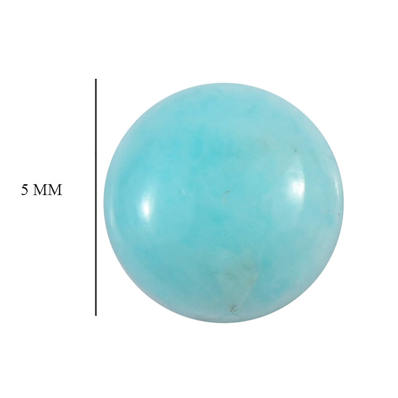 Amazonite Round Shape Gemstone 1.49 Ct.