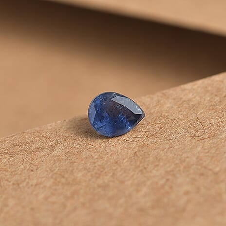 Blue Sapphire Gemstone in Pear Shape 0.30 Ct.