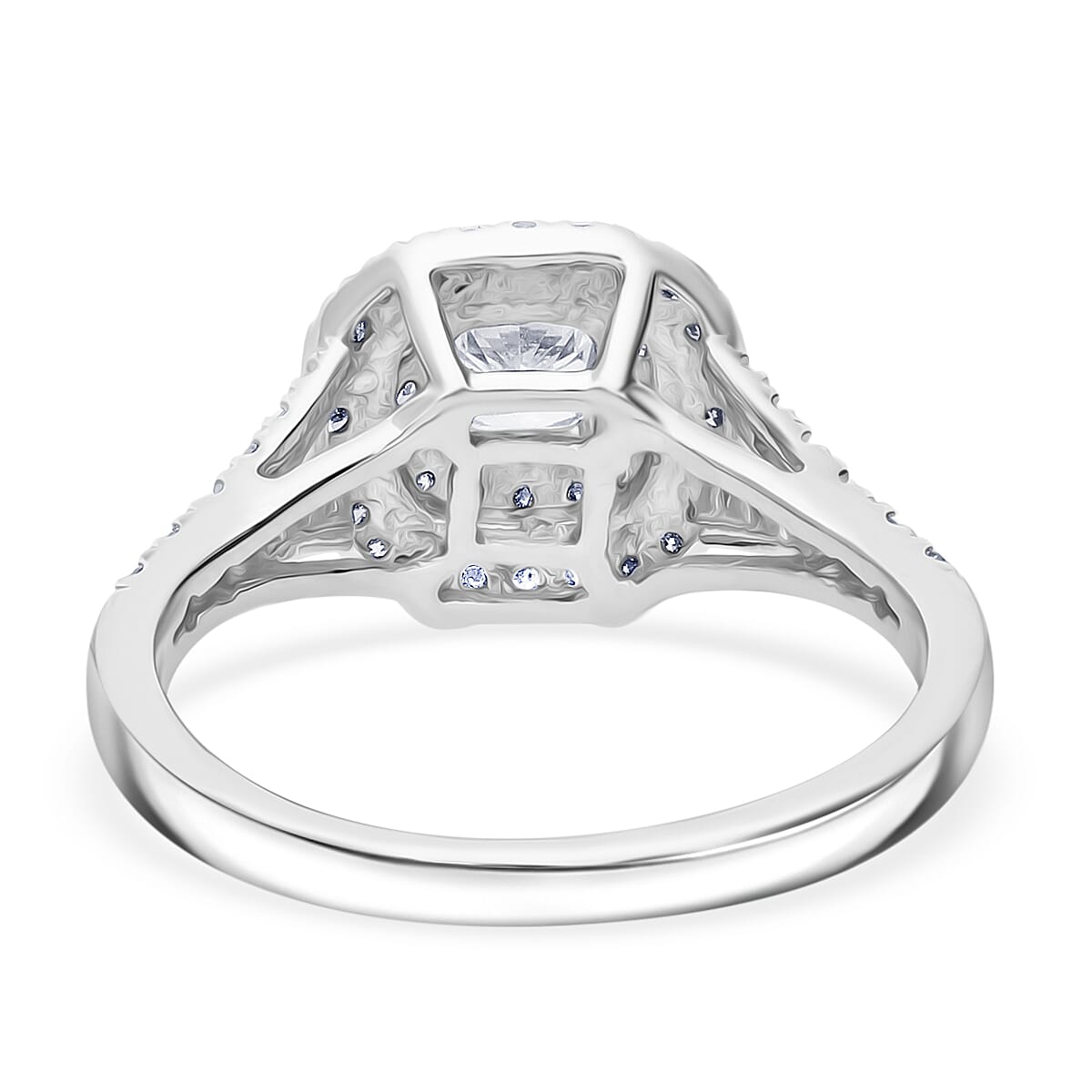Luxuriant Diamond 950 Platinum SGL Certified Lab Grown Diamond (VS-G-H) Ring 1.00 Ct.