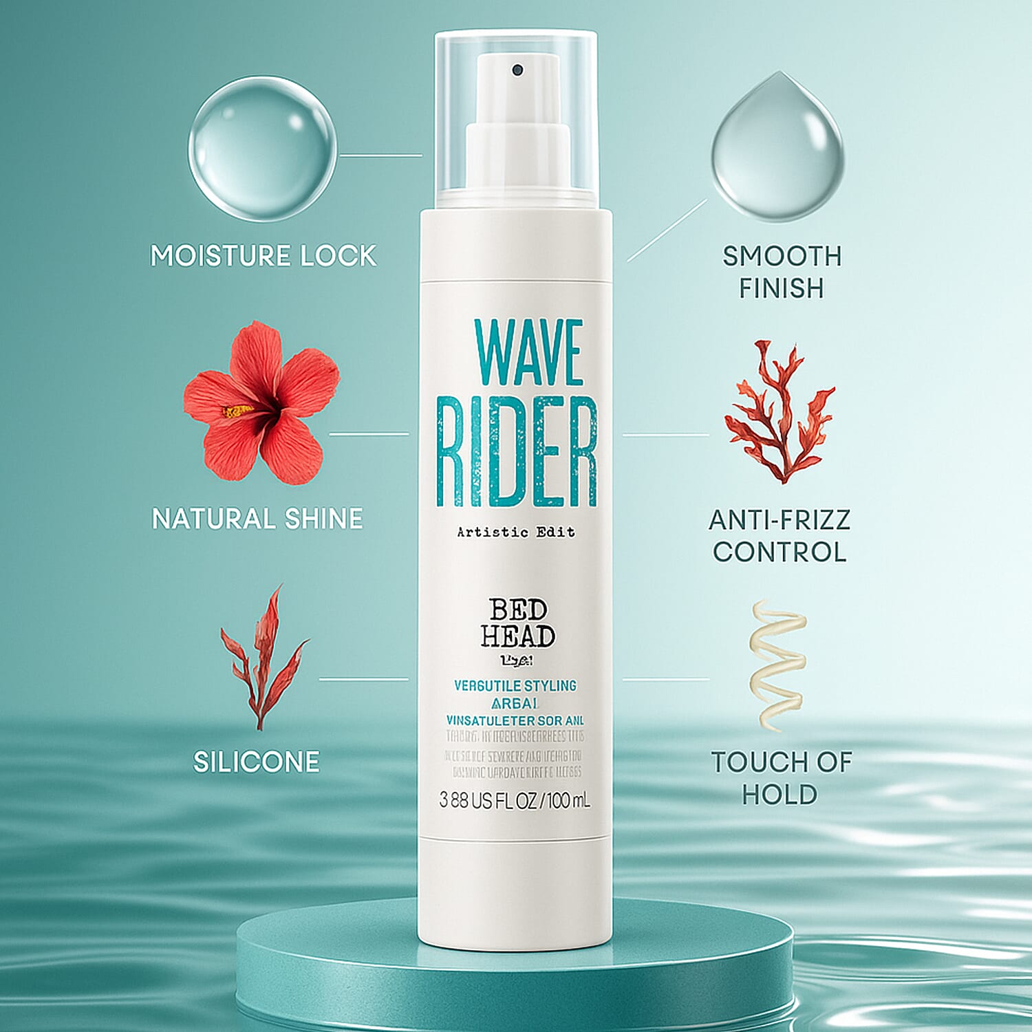 ONE TIME MEGA DEAL - Tigi Bed Head Artistic Edit Trio Set (Includes Texture Wax 50ml, Wave Rider Styling Cream 100ml & Serum 50ml)