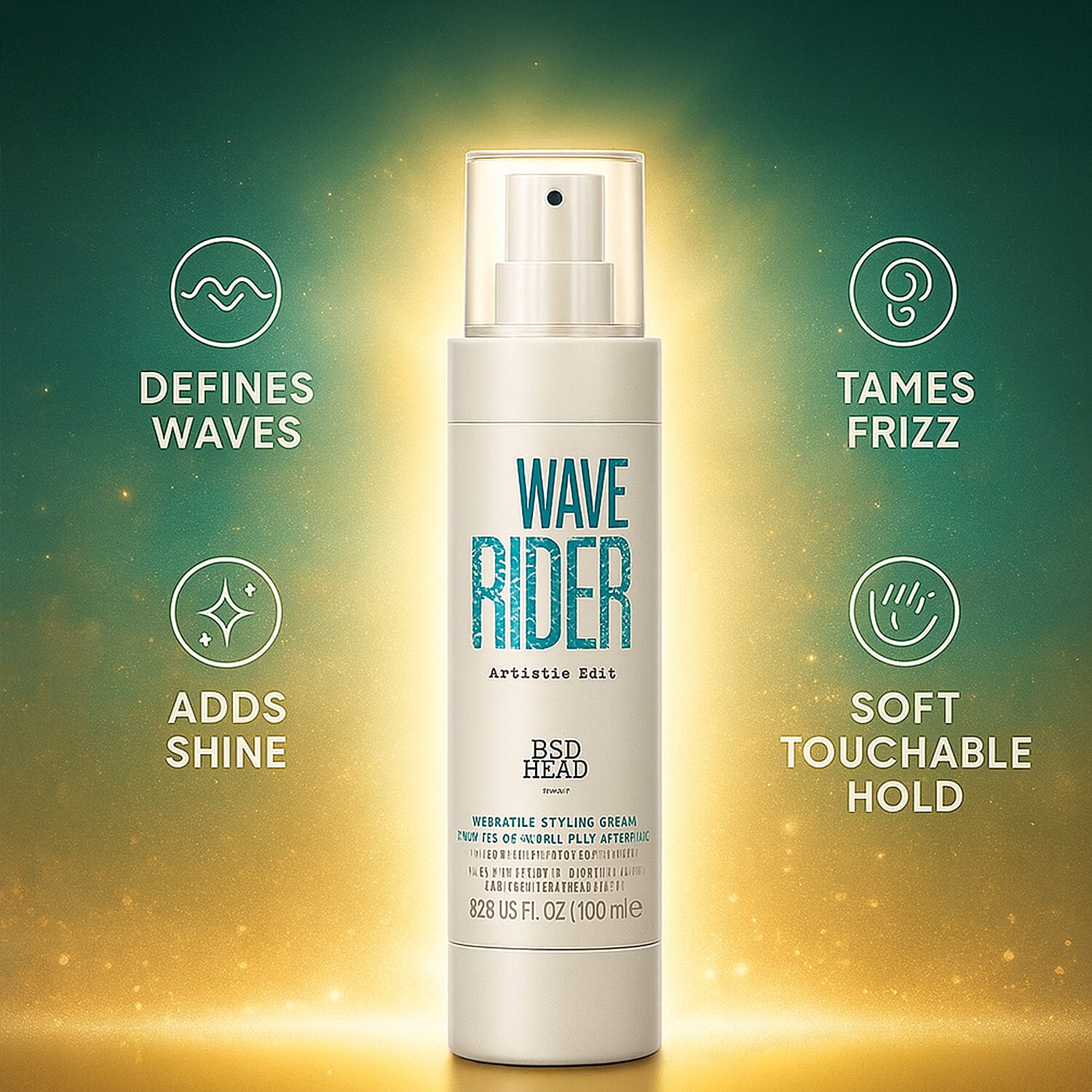 ONE TIME MEGA DEAL - Tigi Bed Head Artistic Edit Trio Set (Includes Texture Wax 50ml, Wave Rider Styling Cream 100ml & Serum 50ml)