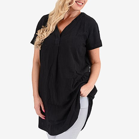 IW Knitted Dress (Size - 22) - Black