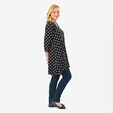 IW Woven Top (Size - 14) - Black