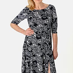 Printed Midi Dress