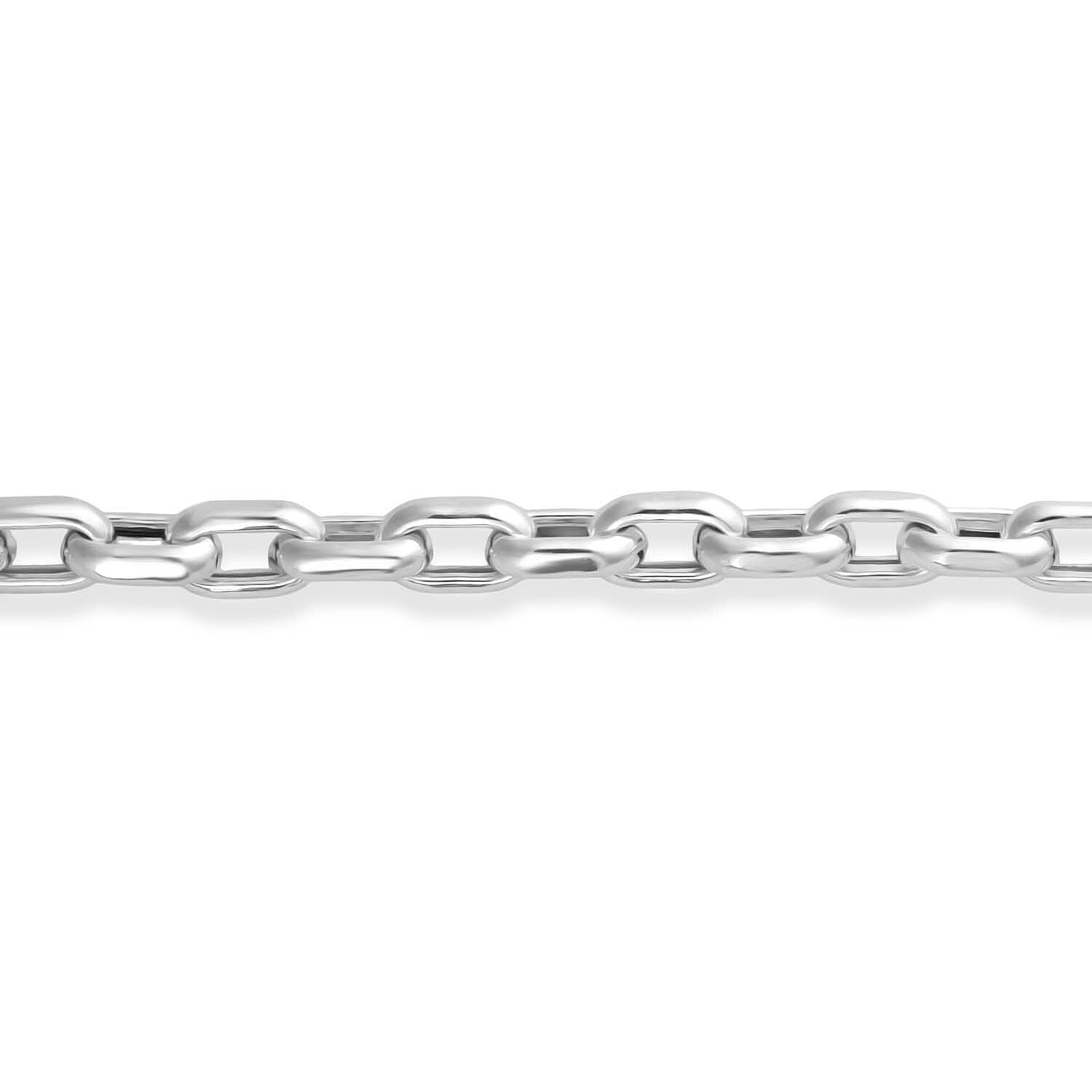 Italian Sterling Silver Necklace  (Size - 20) with Lobster Clasp, Silver Wt. 31.00 Gms