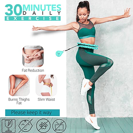 Weighted Smart Hoola Hoops - Mint Green