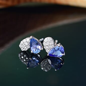 https://tjcuk.sirv.com/Products/80/6/8066560/Tanzanite-Moissanite-Solitaire-Stud-Push-Post-Earring-in-Rhodium-Overl_8066560_1.jpg?w=342&h=342