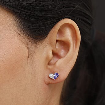 https://tjcuk.sirv.com/Products/80/6/8066560/Tanzanite-Moissanite-Solitaire-Stud-Push-Post-Earring-in-Rhodium-Overl_8066560_2.jpg?w=342&h=342