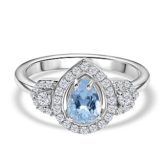 https://tjcuk.sirv.com/Products/80/6/8066568/Aquamarine-Moissanite-Main-Stone-With-Side-Stone-Ring-in-Rhodium-Overl_8066568.jpg?w=342&h=342