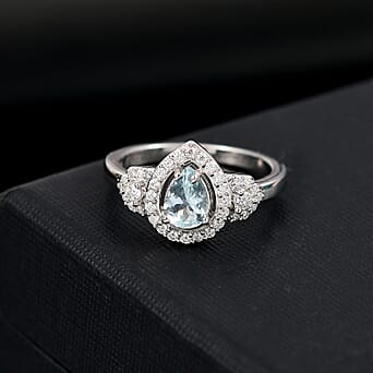 https://tjcuk.sirv.com/Products/80/6/8066568/Aquamarine-Moissanite-Main-Stone-With-Side-Stone-Ring-in-Rhodium-Overl_8066568_1.jpg?w=342&h=342
