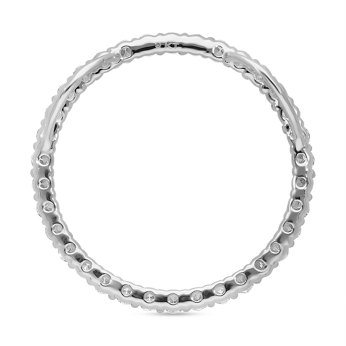 First Time Ever - Luxuriant 950 Platinum SGL Certified Lab Grown Diamond (SI-GH) Circle Of Life Pendant 1.00 Ct.