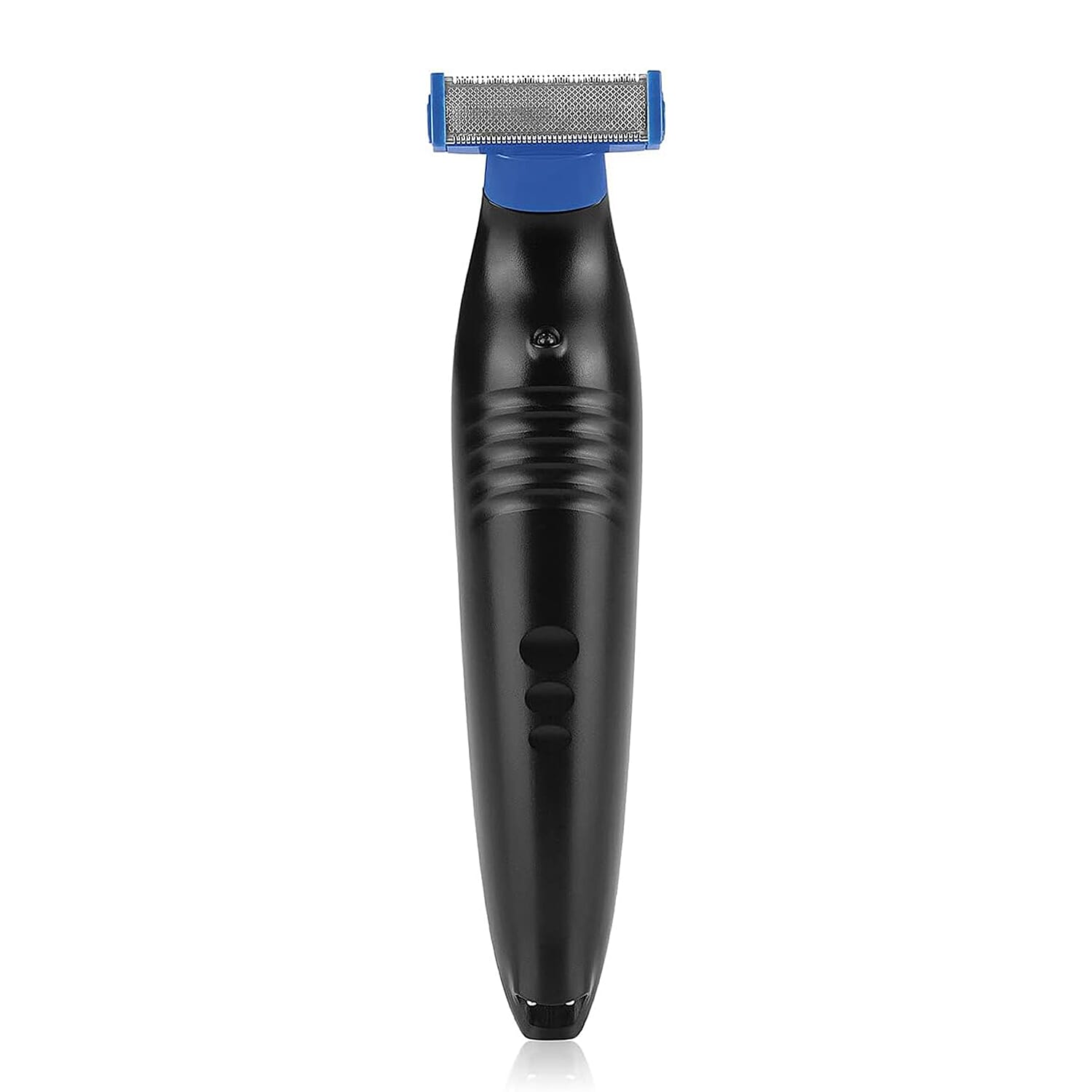 MAXXMEE Electric Beard and Hair Trimmer for Styling with 4 Trim Attachments - Black