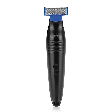 MAXXMEE Electric Beard and Hair Trimmer for Styling with 4 Trim Attachments - Black