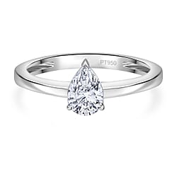Luxuriant Diamond - 950 Platinum SGL Certified Lab Grown Diamond (VS-G-H) Ring