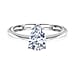 Luxuriant 950 Platinum SGL Certified Lab Grown Diamond (SI/G-H) Emerald Cut Ring 1.03 Ct.