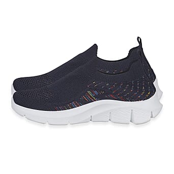 https://tjcuk.sirv.com/Products/80/6/8067174/Urban-Jacks-Ladies-Fly-Knit-Easy-Slip-On-Shoe-Size-6-Navy_8067174_1.jpg?w=342&h=342