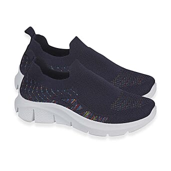 https://tjcuk.sirv.com/Products/80/6/8067175/Urban-Jacks-Ladies-Fly-Knit-Easy-Slip-On-Shoe-Size-7-Navy_8067175.jpg?w=342&h=342