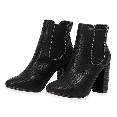 Shoe Clolate Womens Shoe (Size - 4) Black