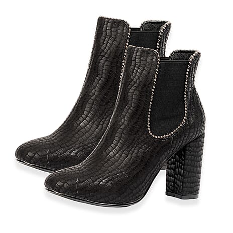 Shoe Clolate Womens Shoe (Size - 4) Black