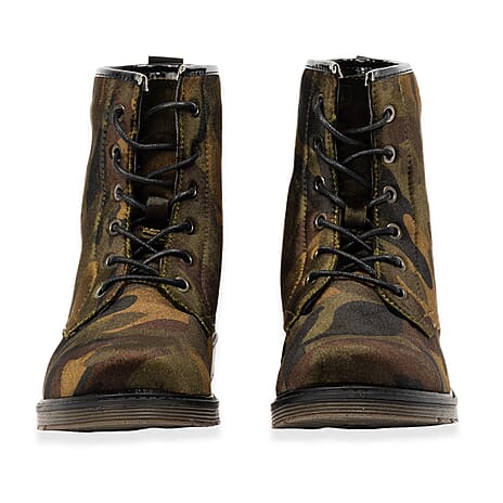 Shoe Clolate Mens Shoe (Size - 41) - Army Green