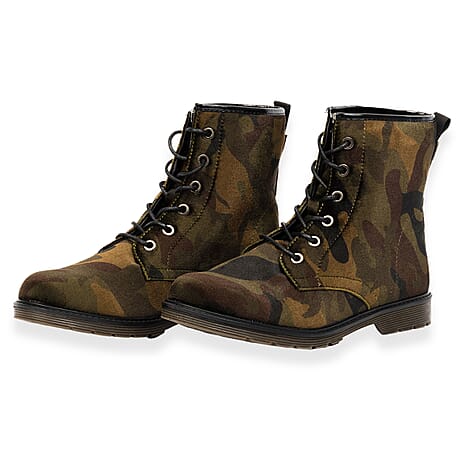 Shoe Clolate Mens Shoe (Size - 41) - Army Green