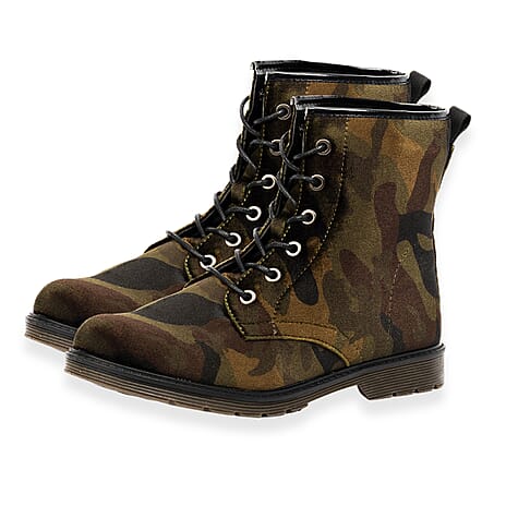 Shoe Clolate Mens Shoe (Size - 41) - Army Green
