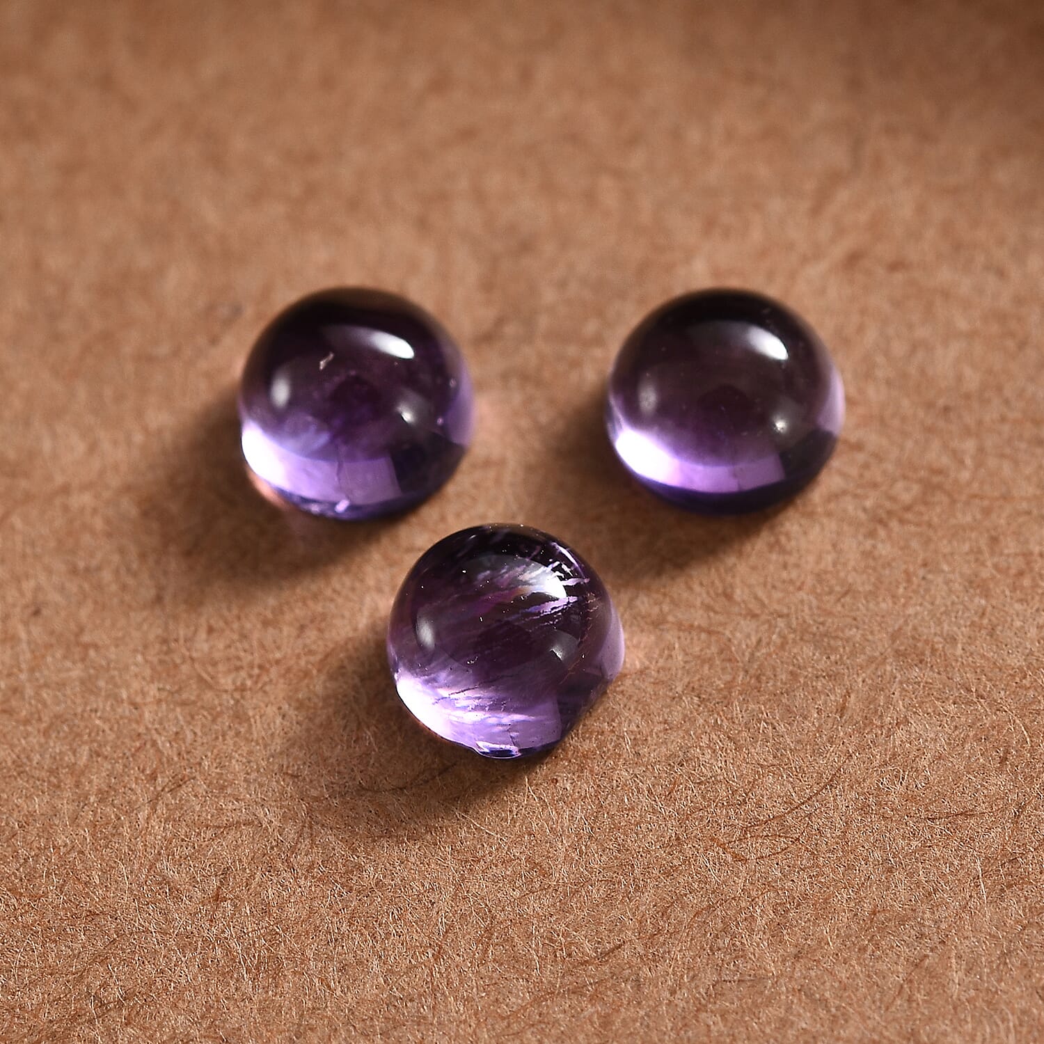 Pink Amethyst Round Shape Gemstone 1.56 Ct.