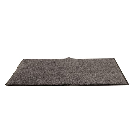 Anti-Slip Ultra Absorbent Door Mat (Size 80x50 cm) - Grey